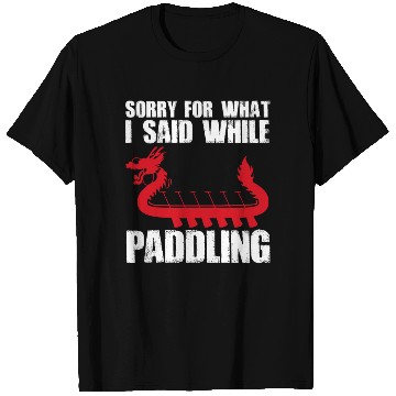 Discover Funny Dragon Boat Racing Paddle T Shirts