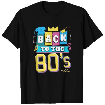 Discover Back to the 80s party theme costume T Shirts