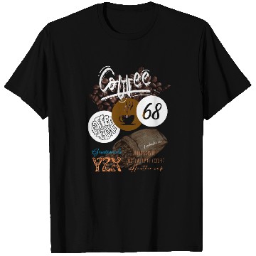 Discover Vintage coffee time T Shirts
