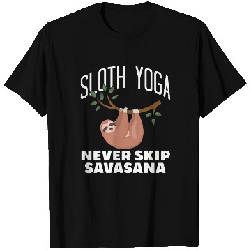 Discover Sloth Yoga 1 T Shirts