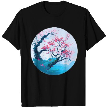 Discover Cherry blossoms tree T Shirts