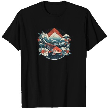 Discover Koi Fish Koi Carp Japanese Koi Garden-Pond Koi T Shirts