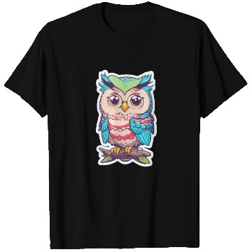 Discover Owl Kawaii T Shirts