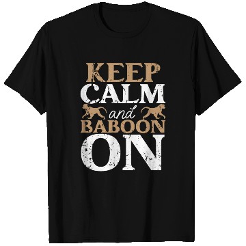 Discover Baboon Monkey Lover Wildlife Animal Zookeeper T Shirts