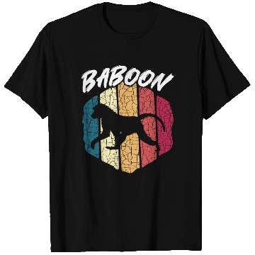 Discover Baboon Monkey Lover Wildlife Animal Zookeeper T Shirts