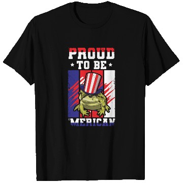 Discover Proud To Be Merica Frog T Shirts