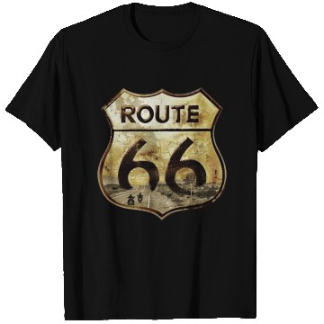 Discover Route 66 trip with motorcycle T Shirts