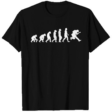 Discover Guitar knows evolution music T Shirts