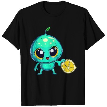 Discover Alien Fruit Magic: Sweet Lemon from Outer Space T Shirts