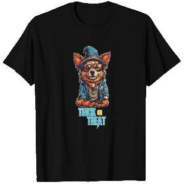 Discover TRICK OR TREAT- Boss Dog Halloween . T Shirts