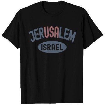 Discover Usa Jerusalem Israel T Shirts