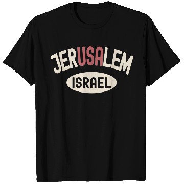 Discover Usa Jerusalem Israel T Shirts