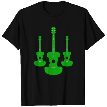 Discover Green Acoustic Guitar T Shirts