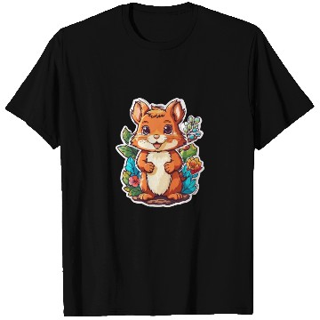 Discover Squirrel Kawaii T Shirts