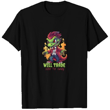 Discover Will Trade Sister for Candy: Halloween Bargain T Shirts