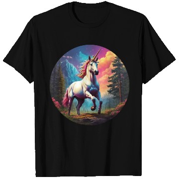 Discover Rainbow Unicorn T Shirts