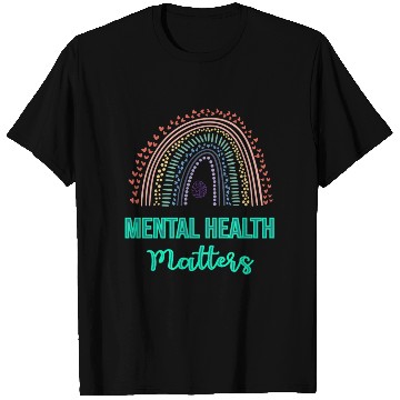 Discover Mental Health matters design T Shirts