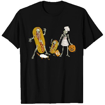Discover Booo Yaaah Halloween Skeleton Family! T Shirts