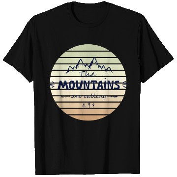 Discover Mountains | Hiking | Nature | Adventure T Shirts