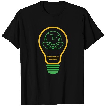 Discover Renewable Energy Go Green T Shirts