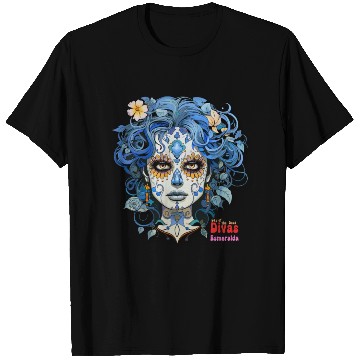 Discover Day of the Dead Divas - Esmeralda T Shirts