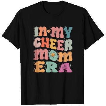 Discover In My Cheer Mom Era Tie Dye Cheerleading Sport Mom T Shirts