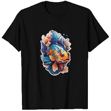 Discover Mandarin Fish Kawaii T Shirts