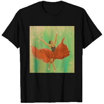 Discover Ballerina in Red T Shirts