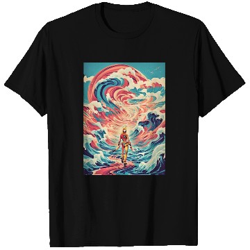 Discover Retro Wave Nostalgia T Shirts