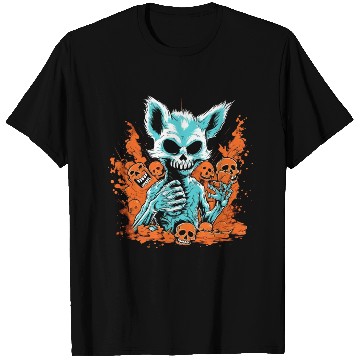 Discover Halloween Fuchs Skeleton T Shirts