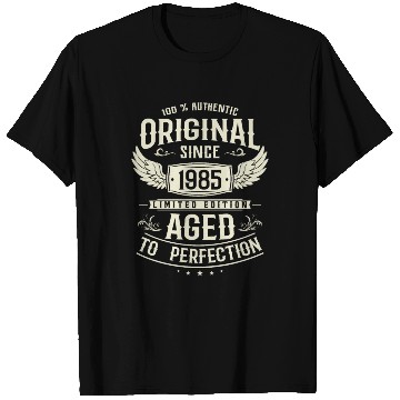 Discover 1985 Vintage Birthday Surprise T Shirts