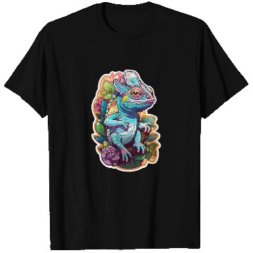 Discover Chameleon kawaii T Shirts