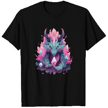 Discover Kawaii Crystal Dragon T Shirts