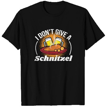 Discover I Dont Give A Schnitzel Germany Food T Shirts