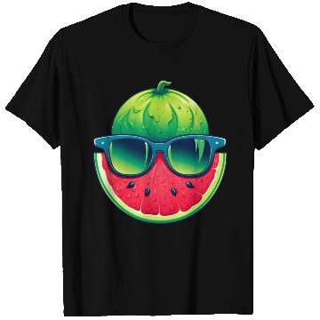Discover Summery Kawaii Design with Watermelon and T Shirts