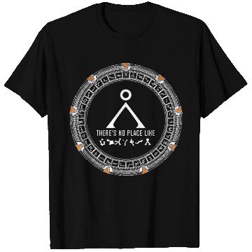 Discover Stargate No Place Like Home Gate Adult T Shirts