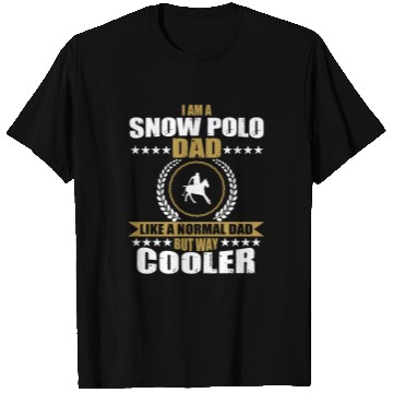 Discover Snow Polo Dad Saying Men T Shirts