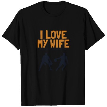 Discover I love my Wife Basketball Professional Lover T Shirts