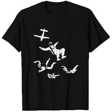 Discover Skydiving, jumping T Shirts