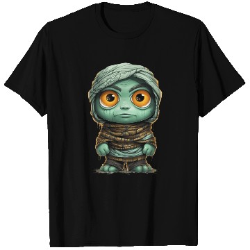 Discover Halloween Spooky Cartoon Mummy T Shirts