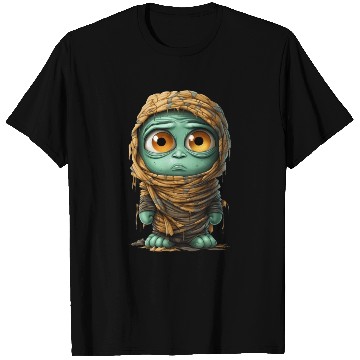 Discover Halloween Spooky Cartoon Mummy T Shirts