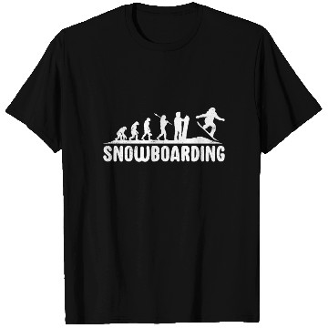 Discover Evolution Snowboarding Snowboarder T Shirts