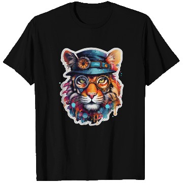 Discover Steampunk Tiger T Shirts