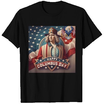 Discover happy columbus day T Shirts