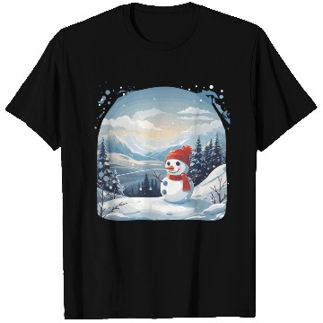 Discover snowman T Shirts
