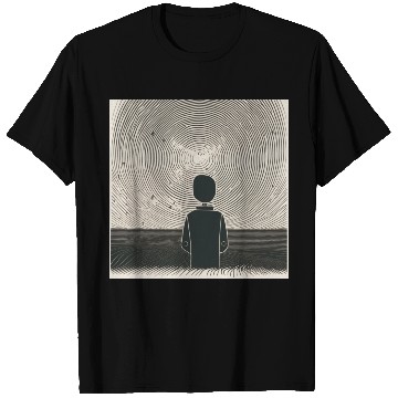 Discover Silence's Essence: Abstract Serenity T Shirts