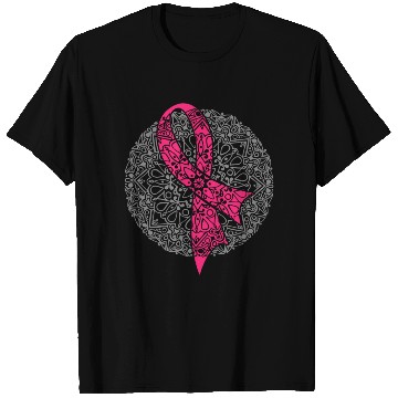 Discover Breast Cancer Mandala T Shirts