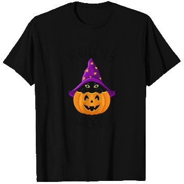 Discover Wicked Cat Witch Funny Halloween Witch T Shirts