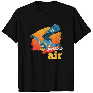 Discover Freestyle Snowboarding Inverted Air Snowboard T Shirts