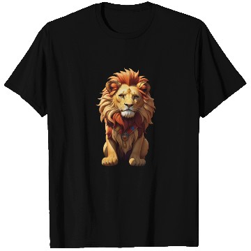 Discover Lion art design T Shirts